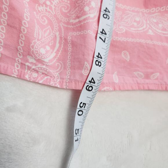 Never Fully Dressed Pink Bandana Wrap Maxi Dress - Picture 13 of 13